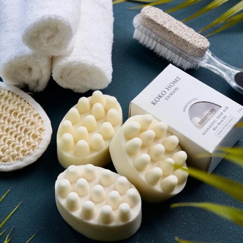 Massaging Soap Bar