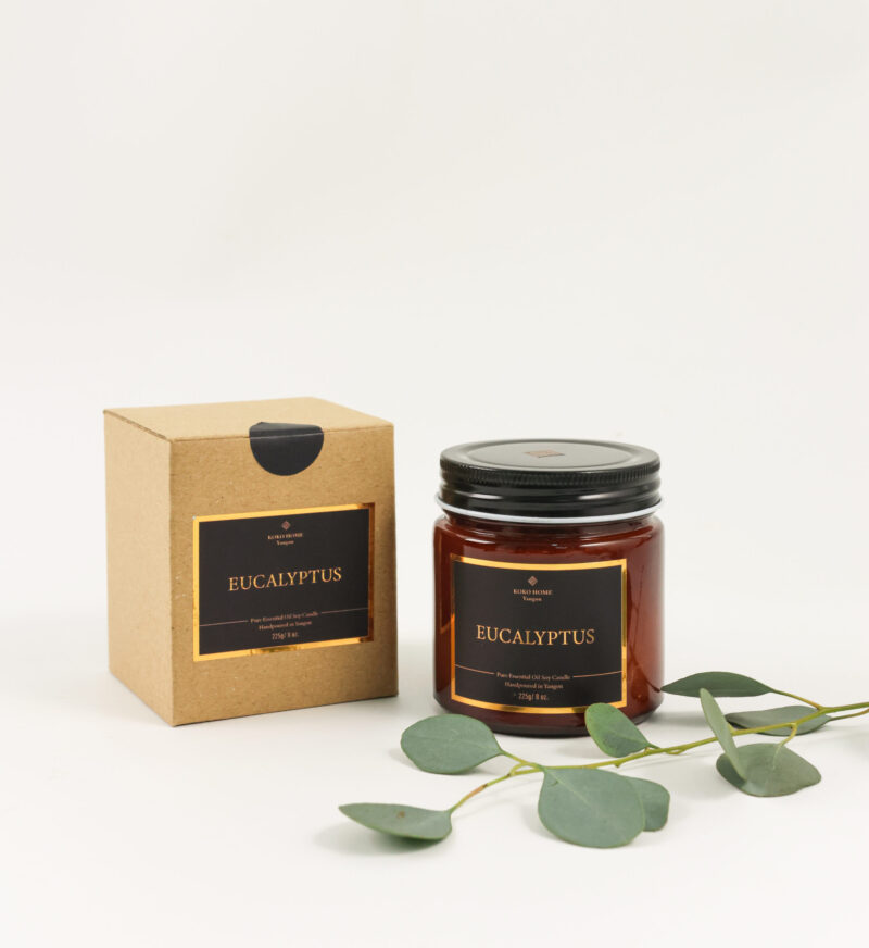 Eucalyptus Aromatic Candle - Image 2