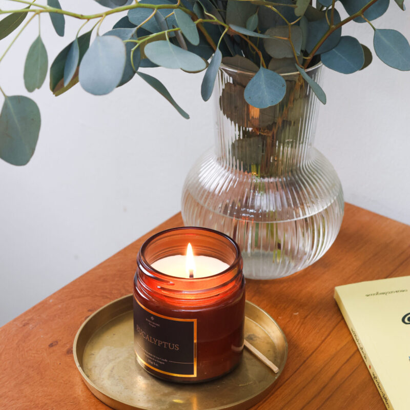 Eucalyptus Aromatic Candle - Image 4